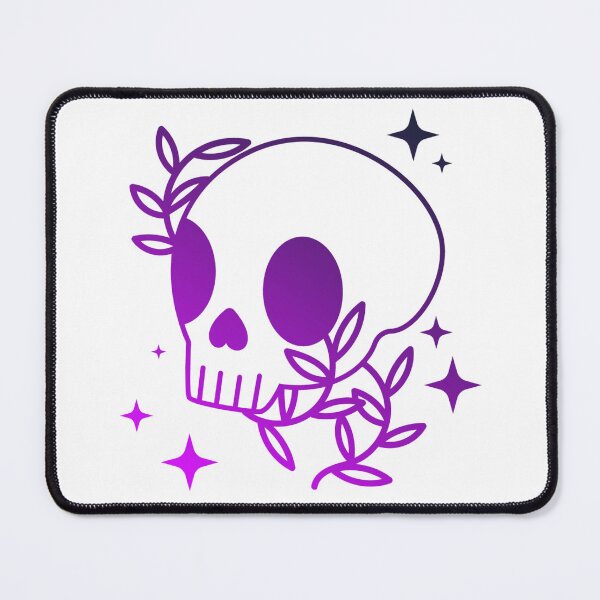 Item preview, Gothic Floral Purple Skull designed and sold by BetOova.