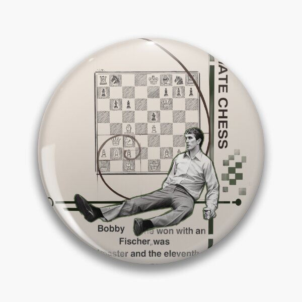 Item preview,  Bobby Fischer / chess designed and sold by KOTA0001.