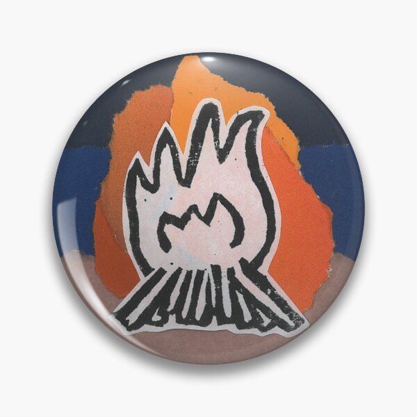 Item preview, Starting Fires Lino print collage designed and sold by zinesbyscout.