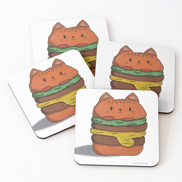 Item preview, Cute Cheeseborgcat designed and sold by yulia.oneil.art.
