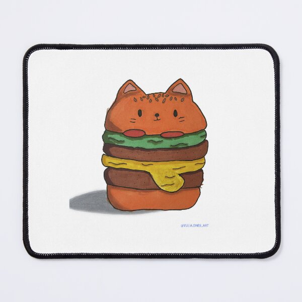 Item preview, Cute Cheeseborgcat designed and sold by yulia.oneil.art.