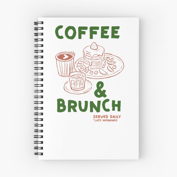Item preview, Coffee and Brunch Served Daily designed and sold by CoffeeHanddrawn.