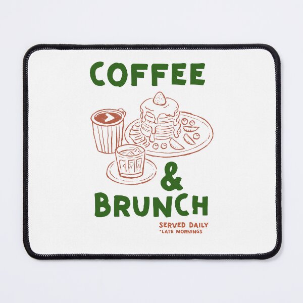 Item preview, Coffee and Brunch Served Daily designed and sold by CoffeeHanddrawn.