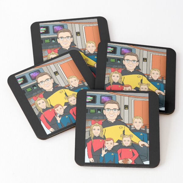 Item preview, Space Family Art Michelle L by Moody Characters designed and sold by VixxxenDesigns.