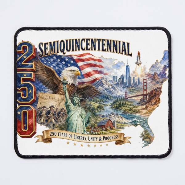 Item preview, 250 years of freedom, unity and progress designed and sold by Talpha.