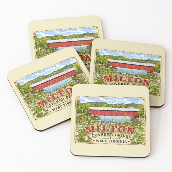 Item preview, Milton Covered Bridge rustic designed and sold by gotucoveredart.