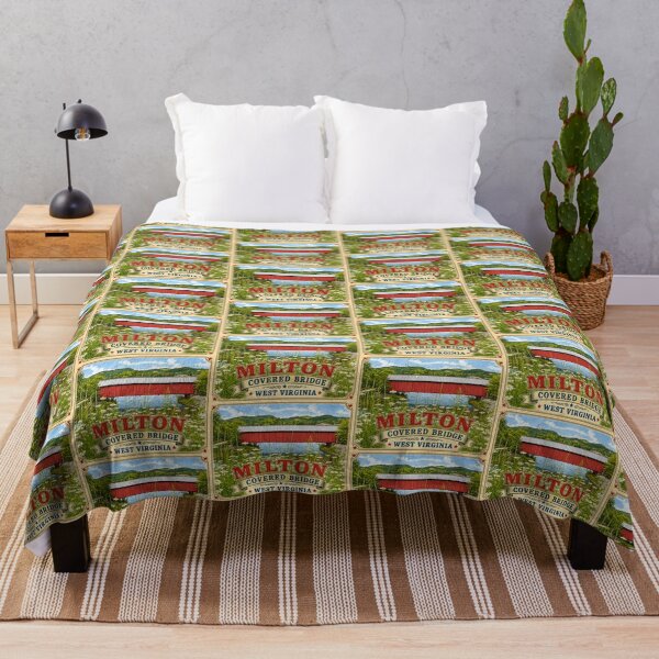 Item preview, Milton Covered Bridge rustic designed and sold by gotucoveredart.