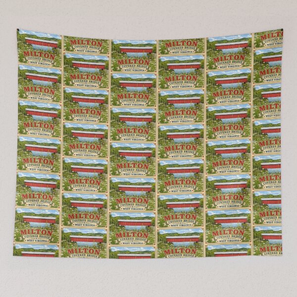 Item preview, Milton Covered Bridge rustic designed and sold by gotucoveredart.
