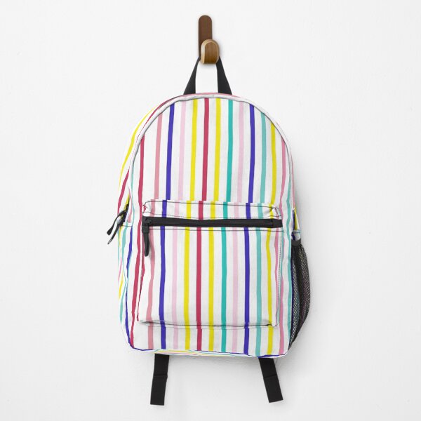 Item preview, Vertical Color Lighting Lines — Neon Glow Stripe Abstract Art Print designed and sold by Ditstyle.