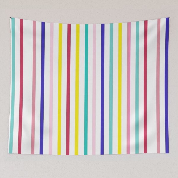 Item preview, Vertical Color Lighting Lines — Neon Glow Stripe Abstract Art Print designed and sold by Ditstyle.