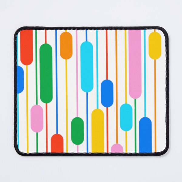 Item preview, Vertical Color Lighting Lines — Neon Glow Stripe Abstract Art Print designed and sold by Ditstyle.