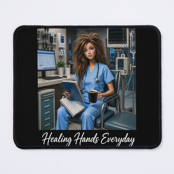 Item preview, Healing Hands Everyday Nurse Life Healthcare Hero Inspiration designed and sold by Crookedorbit.