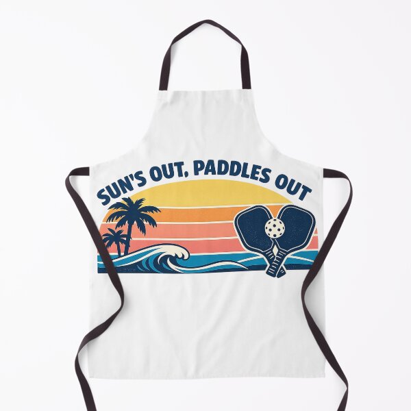 Item preview, Paddles & Palms Coastal Pickleball Shirt — Sun's Out Paddles Out designed and sold by Cool-M-Apparel.