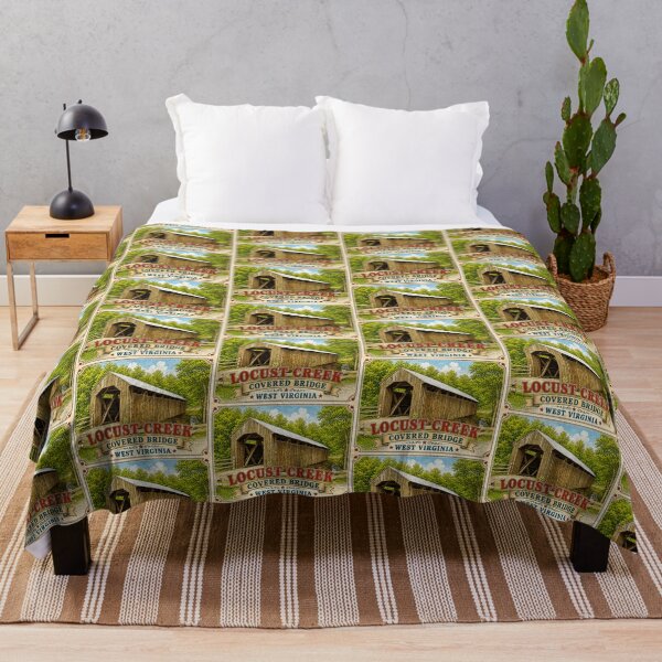 Item preview, Locust Fork Covered Bridge rustic designed and sold by gotucoveredart.