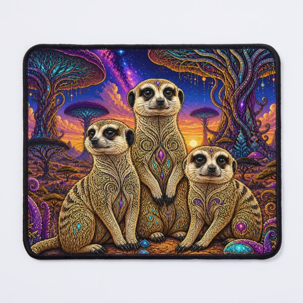 Item preview, Lab Visions 122: Meerkat Family designed and sold by The Psychedelic Anarchist.