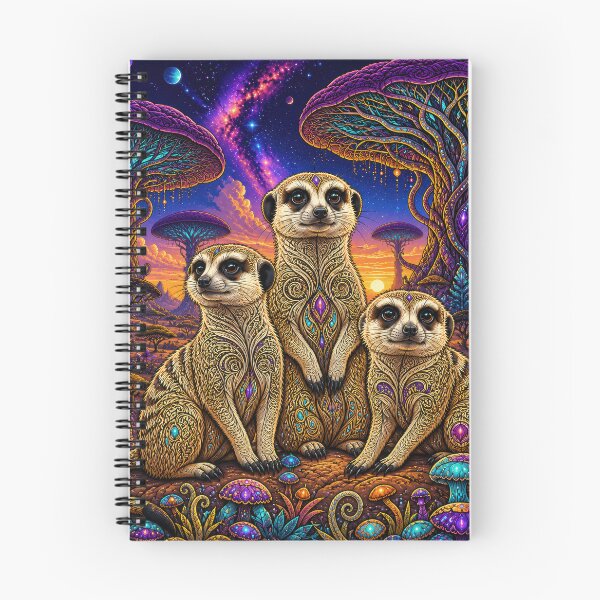 Item preview, Lab Visions 122: Meerkat Family designed and sold by The Psychedelic Anarchist.