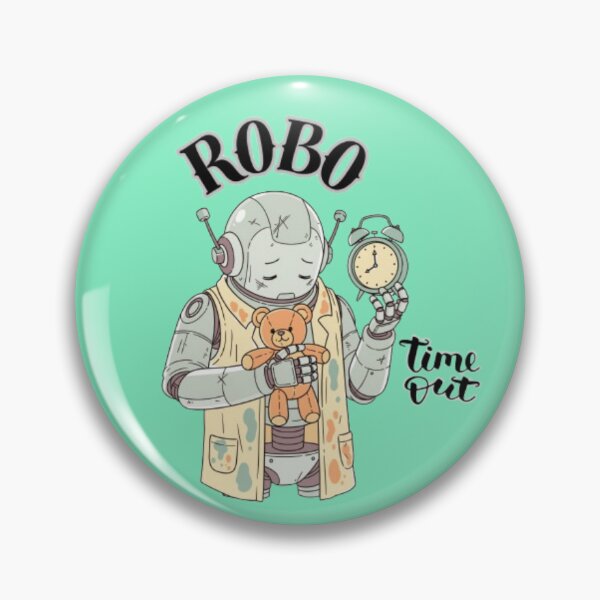 Item preview, Robo Time Out Sad Robot and Teddy Bear Graphic designed and sold by Miheerala.