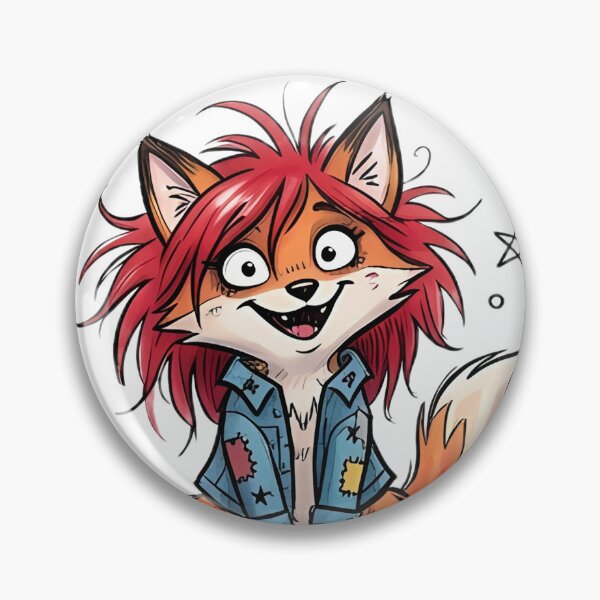 Item preview, Less People, More Chaos – Punk Fox designed and sold by kitastylish.