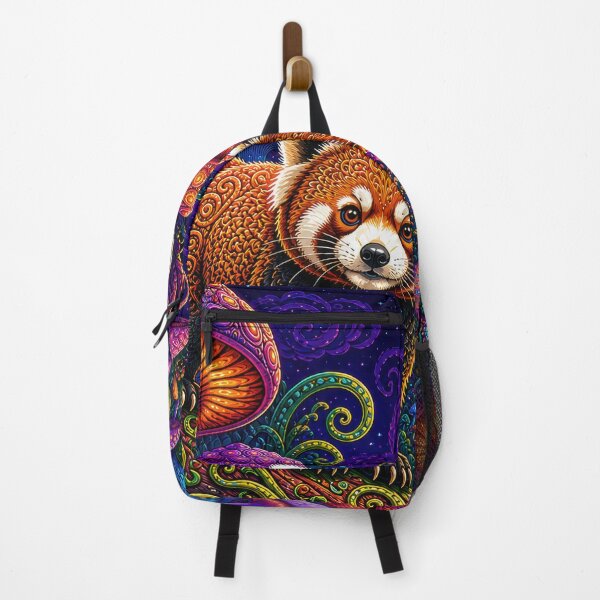 Item preview, Lab Visions 123: Red Panda Mushroom Forest designed and sold by The Psychedelic Anarchist.