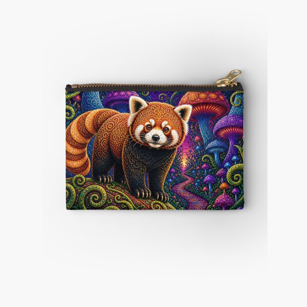 Item preview, Lab Visions 123: Red Panda Mushroom Forest designed and sold by The Psychedelic Anarchist.