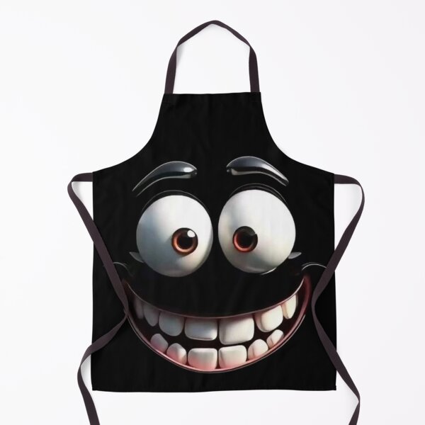 Item preview, Crazy Grinning Cartoon Face designed and sold by A touch of creativity.