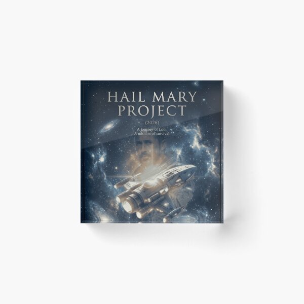 Item preview, Hail Mary Project (2026) designed and sold by  ViralVisionsCreating .