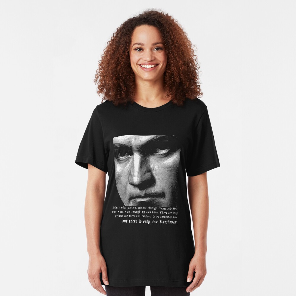 There is only one Beethoven! Slim Fit T-Shirt