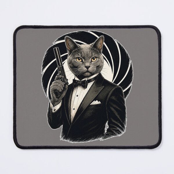 Item preview, Secret Agent Cat – Literary Spy Cat Illustration designed and sold by Caradestrella.