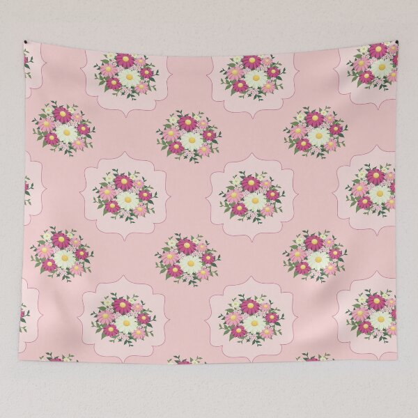 Item preview, Garden of Peace - Vintage Garden Floral Series  designed and sold by Pink Studio Art.