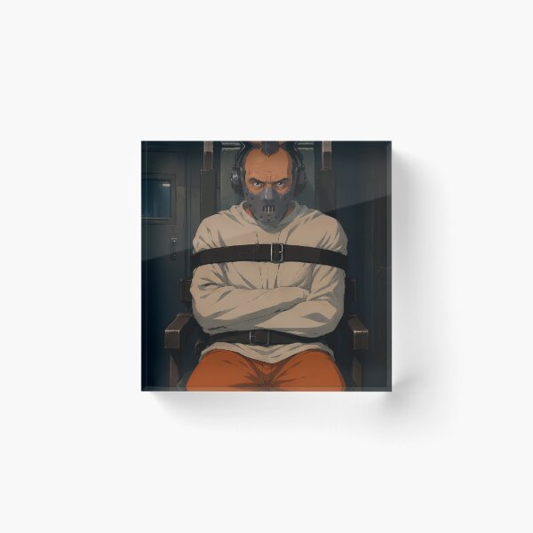 Item preview, Insane Asylum Horror Portrait – Dark Psychological Thriller Art designed and sold by  Hollow Moon Studios..
