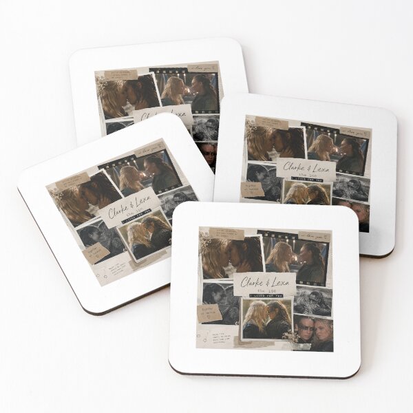 Item preview, Copy of Lexa and Clarke - The 100 - LGBT+ Sapphic Couple Serie Sticker designed and sold by lgbtcontext.