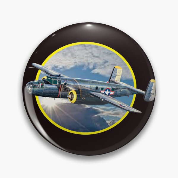 Item preview, wwii b25 plane logo designed and sold by VWscout2.