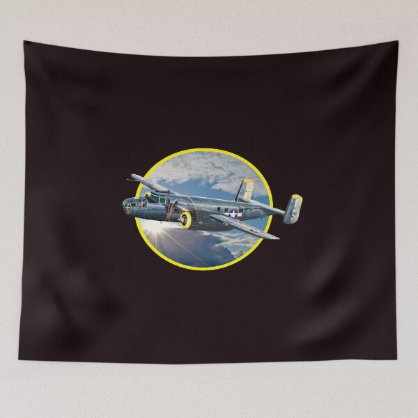 Item preview, wwii b25 plane logo designed and sold by VWscout2.
