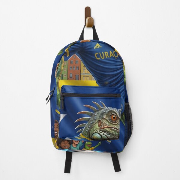 Item preview, Curaçao Iguana Soccer Champion | Caribbean Football Mascot Art | Tropical Island Fan Design designed and sold by internlvisions.