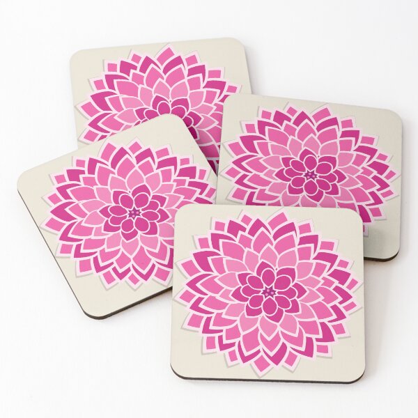 Item preview, Dahlia Delight designed and sold by Pink Studio Art.
