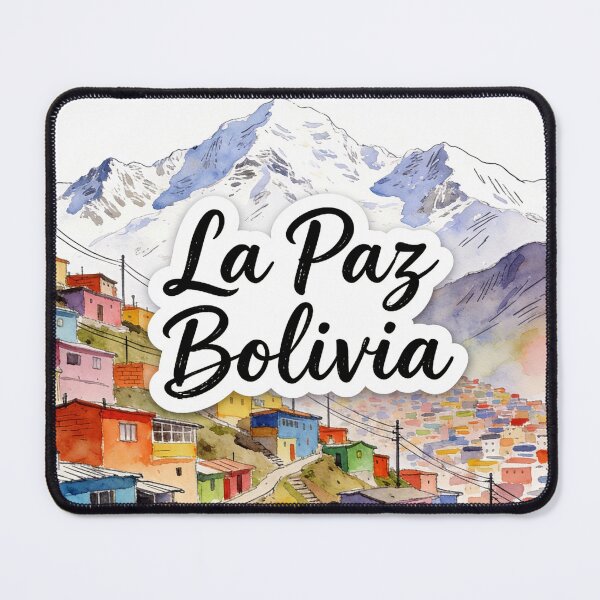 Item preview, La Paz Bolivia Mountain City designed and sold by Modefissi.