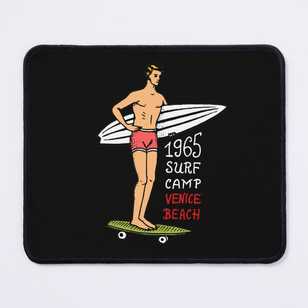 Item preview, 1965 Venice Beach Surf Camp Vintage Skater Surfer designed and sold by Gravelpeak Co..