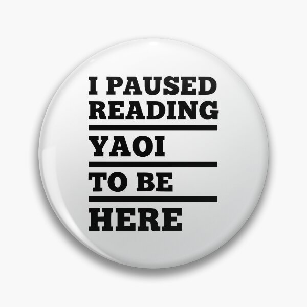 Item preview, Paused Reading Yaoi - Funny Fujoshi Yaoi Manga BL  designed and sold by CutOutIdols.