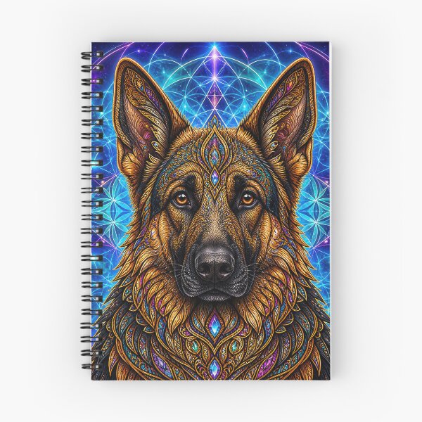 Item preview, Lab Visions 124: German Shepherd Sacred Geometry designed and sold by The Psychedelic Anarchist.