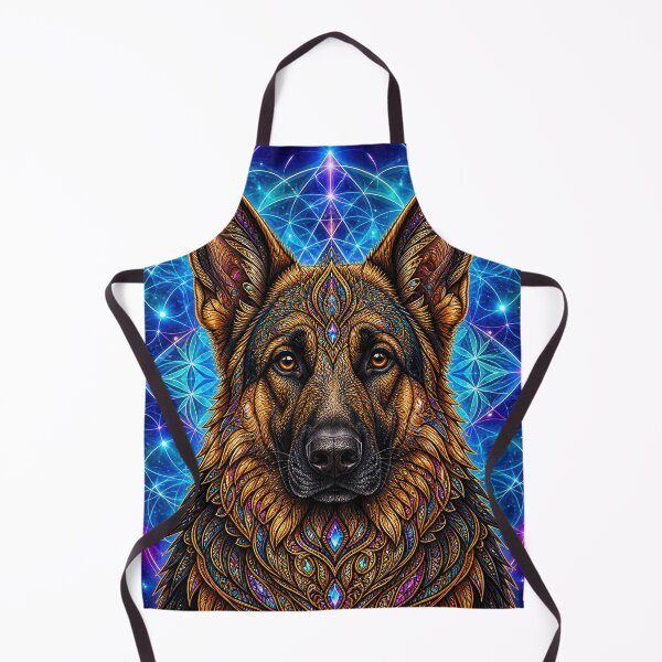 Item preview, Lab Visions 124: German Shepherd Sacred Geometry designed and sold by The Psychedelic Anarchist.