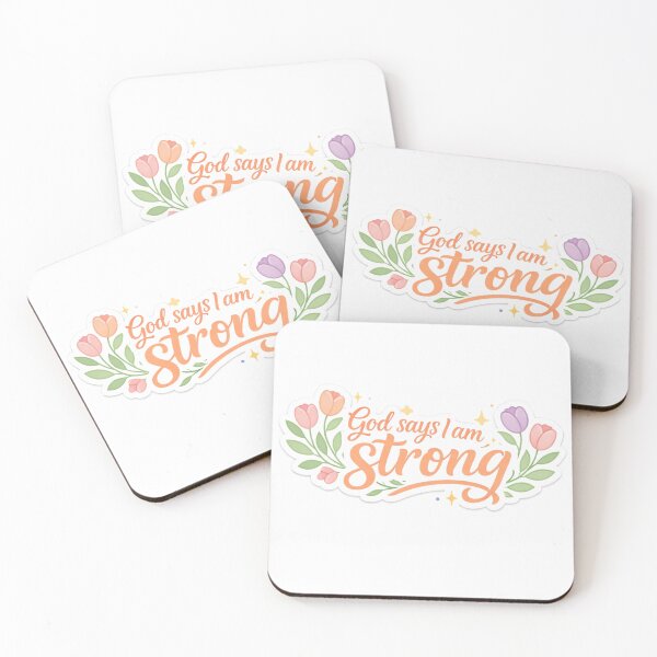 Item preview, God says I am strong designed and sold by Resinosahn.