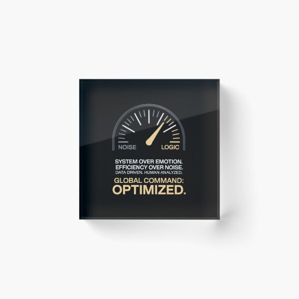 Item preview, System Efficiency Logic Data Driven Design designed and sold by Global-Command.
