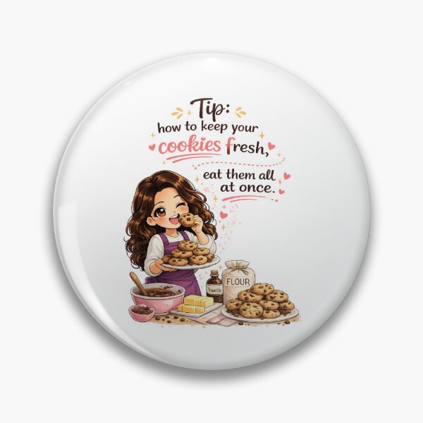 Item preview, How to Keep Your Cookies Fresh (Eat Them All at Once) designed and sold by thecookiegallery.