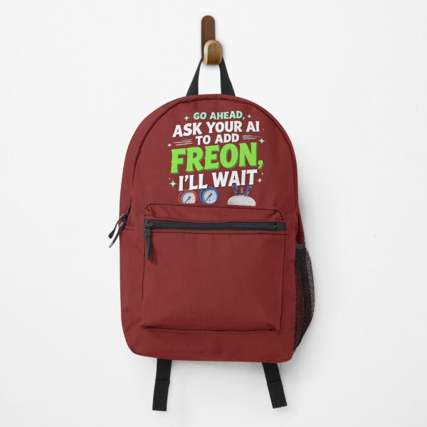 Item preview, Go Ahead Ask Your AI To Add Freon I'll Wait — Funny HVAC T-Shirt designed and sold by tradeturtle.