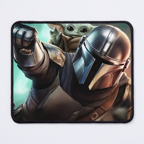 Item preview, Mando and Grogu designed and sold by helman-art.