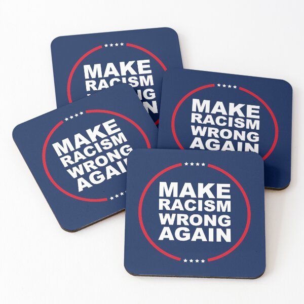 Item preview, Save Democracy - Make Racism Wrong Again - 2026 Midterm Election - Vote 2026 - Political Humor designed and sold by DesignByLeo.