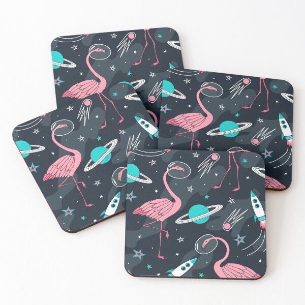 Item preview, Space Flamingo designed and sold by robyriker.