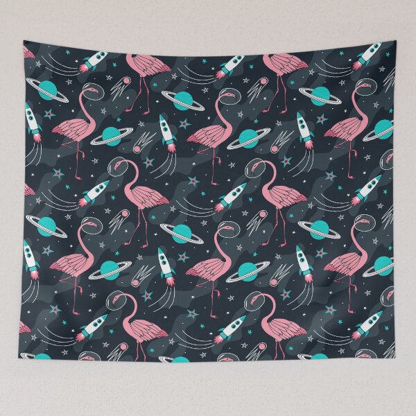Item preview, Space Flamingo designed and sold by robyriker.