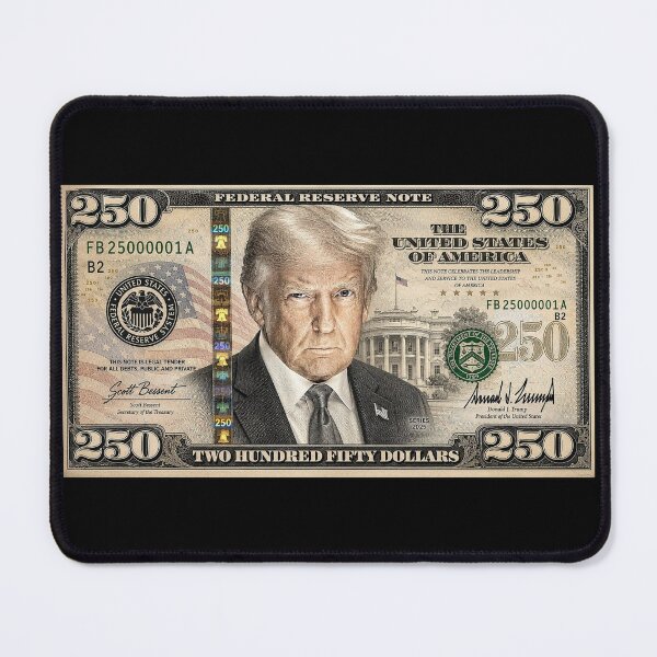 Item preview, United States Trump 250 Two Hundred Fifty Dollar Bill 2026 designed and sold by NuralsArt.