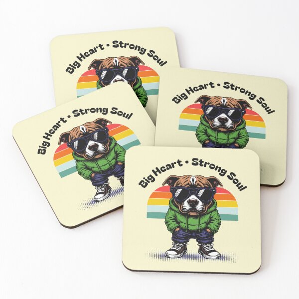 Item preview, Cool Bulldog in Hoodie Retro Dog Lover Streetwear Design designed and sold by Sachie's Studio.